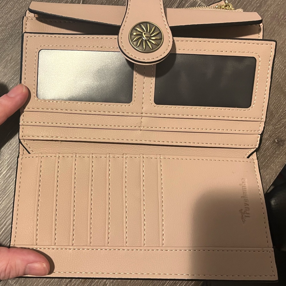 7.5” x 4” Multi-pocket wallet from Target. - Picture 4 of 9